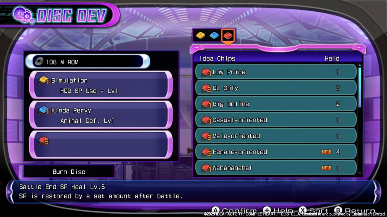Hyperdimension Neptunia Re Birth2 Switch