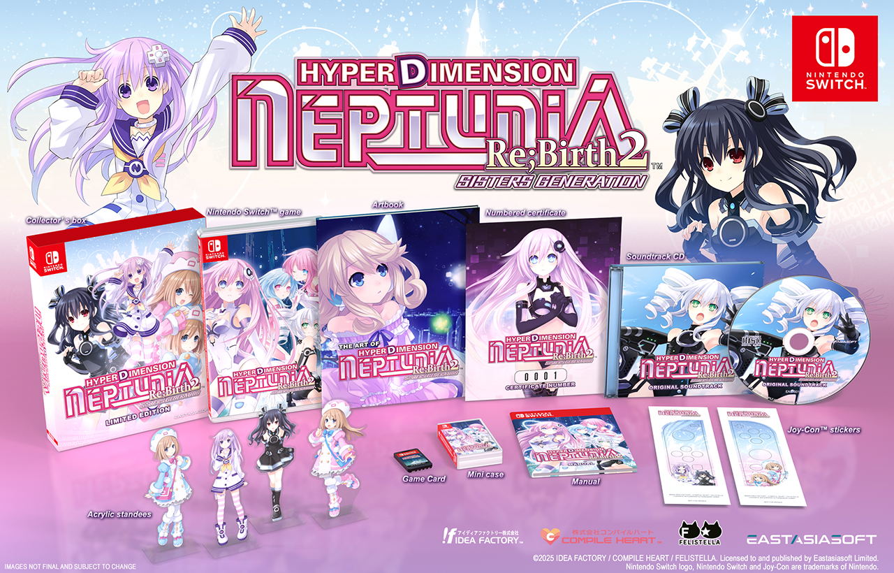 Hyperdimension Neptunia Re Birth2 SISTERS GENERATION Limited Edition 