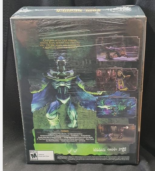 Legacy of Kain Soul Reaver 1 n 2 Remastered Collectors Edition PS5 Limited Run