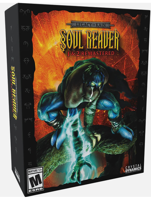 Legacy of Kain Soul Reaver 1 n 2 Remastered Collectors Edition PS5 Limited Run