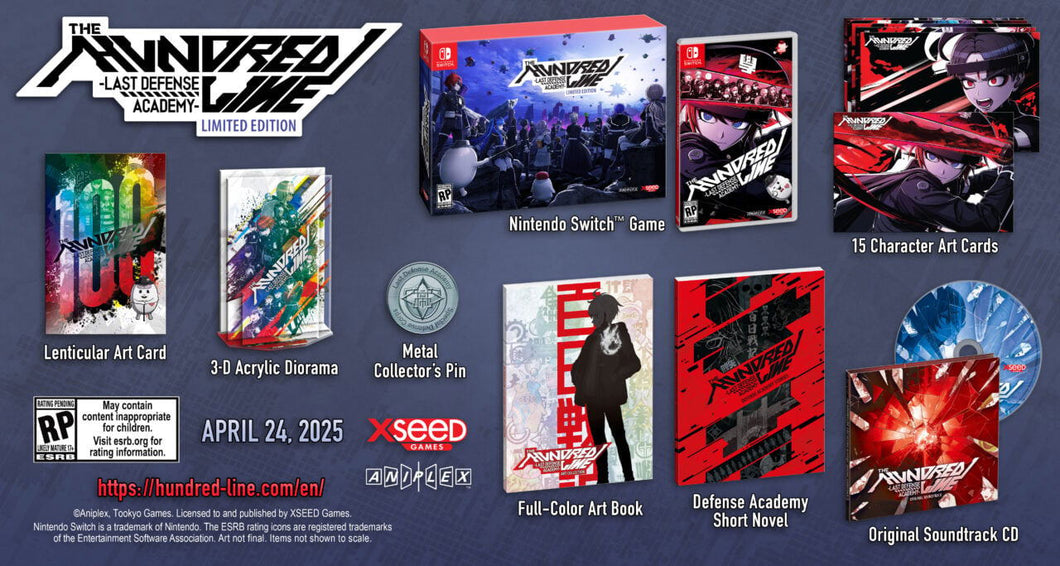 The Hundred Line Last Defense Academy Limited Edition Switch