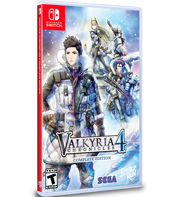 Valkyria Chronicles 4 Complete Edition game case for Nintendo Switch on a white background