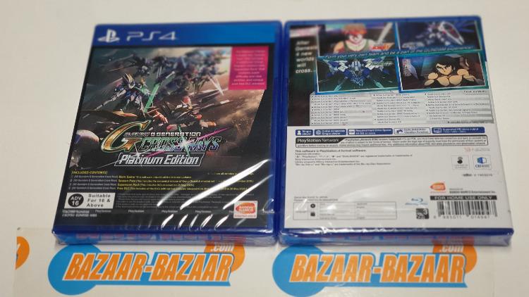 SD Gundam G Generation Cross Rays Platinum Edition (English)