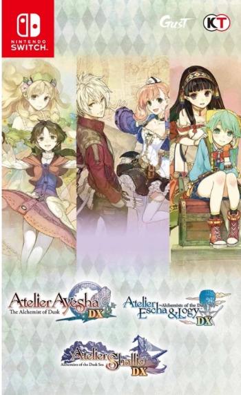 Atelier Dusk Trilogy Deluxe Pack (Multi-Language) NSW front cover
