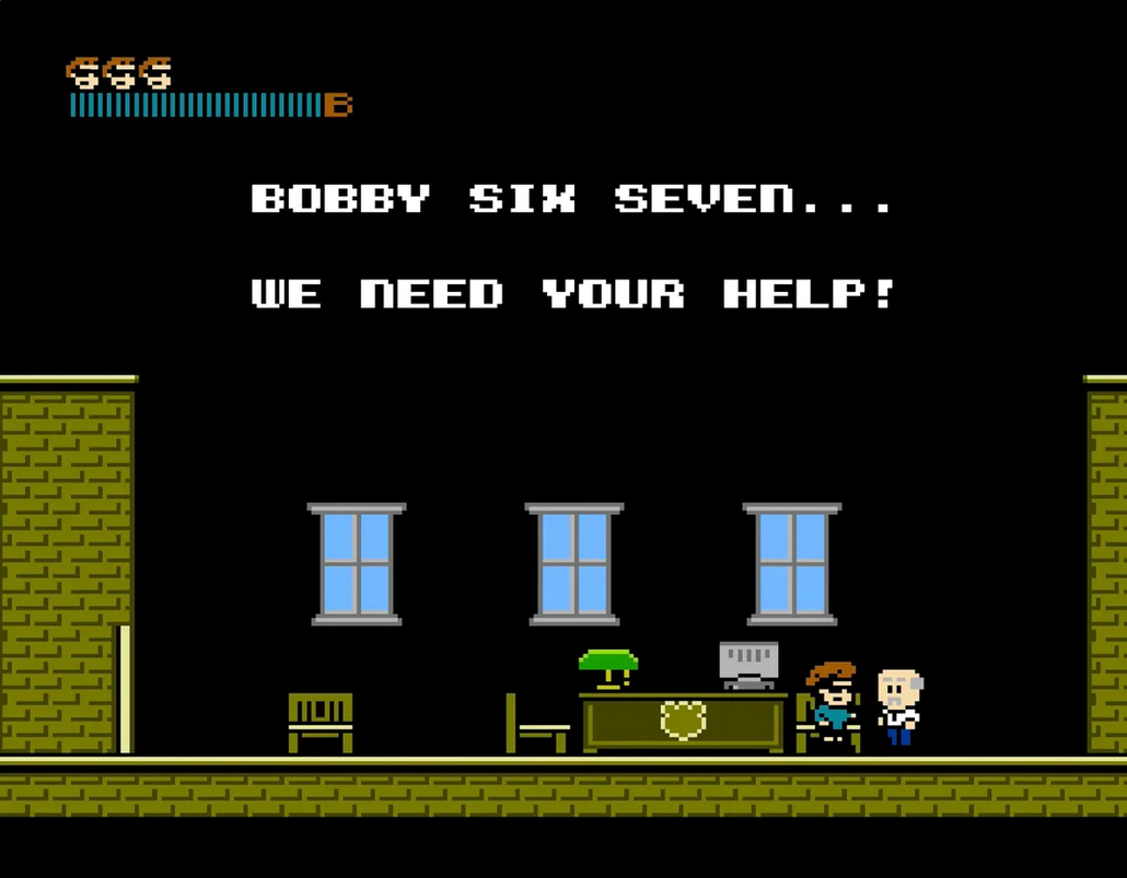 BOBBY SIX SEVEN ORIGINAL NES EDITION 