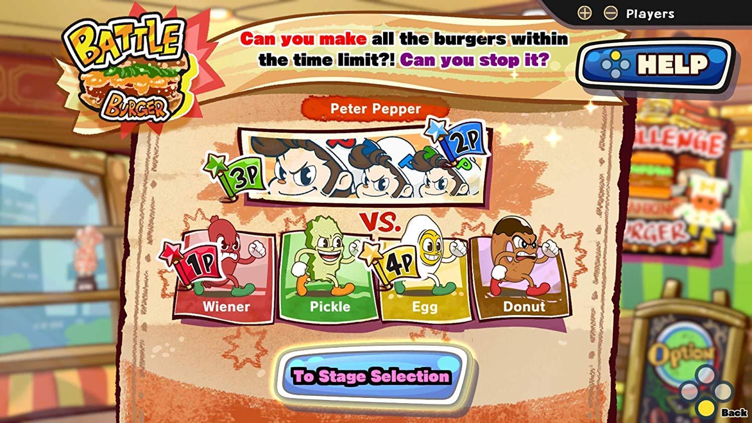 Burgertime Party! - Nintendo Switch scene c