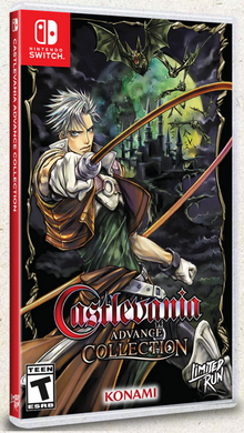 Castlevania Advance Collection Circle Of Moon Cover Switch