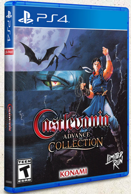 Castlevania Advance Collection Dracula X Cover PS4