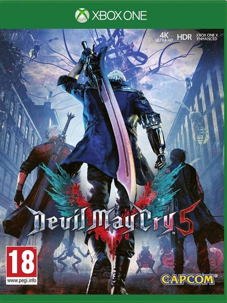 Devil May Cry 5 XB1 front cover