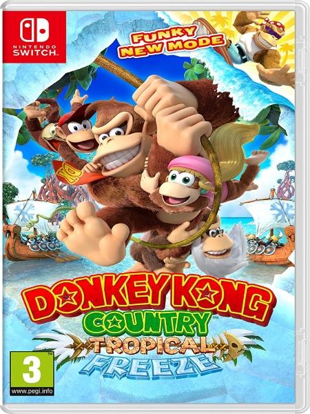 Donkey Kong Country: Tropical Freeze NSW front cover
