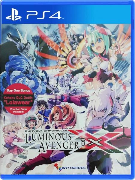 Gunvolt Chronicles: Luminous Avenger iX P4 front cover
