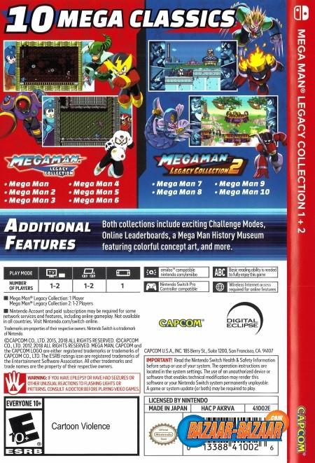 Mega-Man-Legacy-Coll-1+2-NSW-bazaar-bazaar