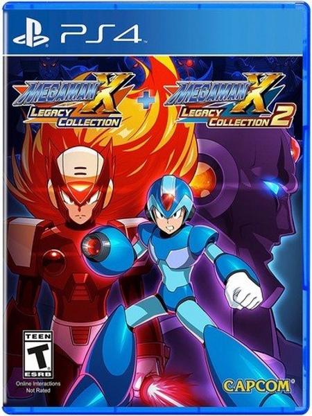 Mega Man X Legacy Collection 1+2 P4 front cover