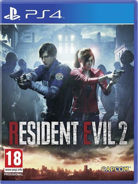 RESIDENT EVIL 2 REMAKE P4 front cover