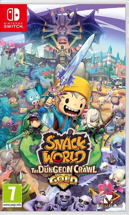 Snack World The Dungeon Crawl - Gold (Nintendo Switch) front cover