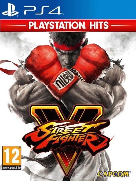 Street Fighter V PS4 Hits P4 front cover