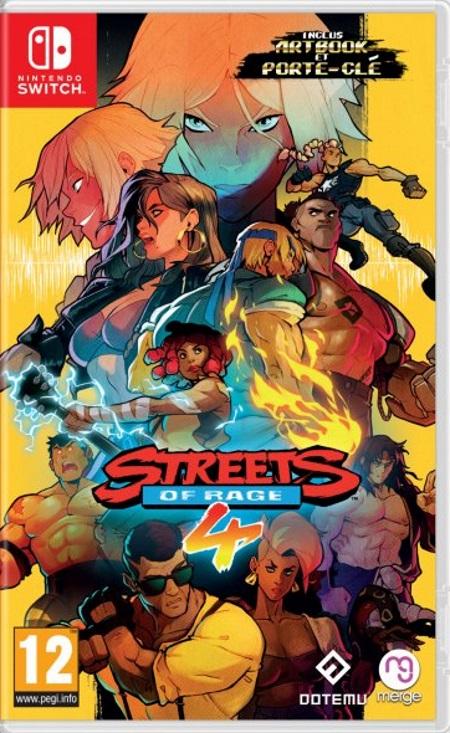 Streets Of Rage 4 NSW front cover
