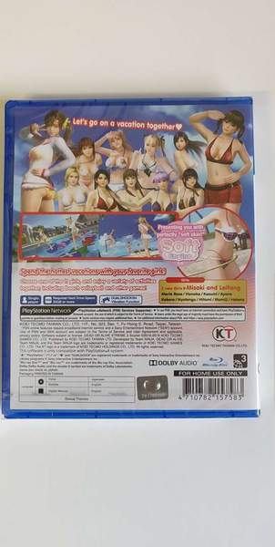 Dead or Alive Xtreme 3 Scarlet Collectors Edition P4 back cover