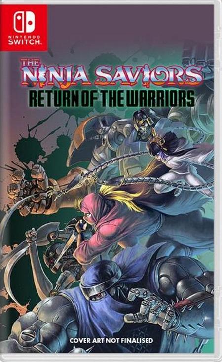 The Ninja Saviors: Return of the Warriors NSW front cover