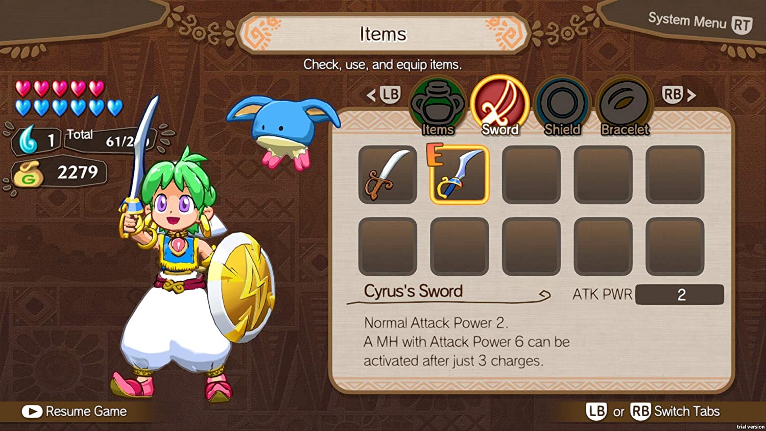Wonder-Boy-Asha-In-Monster-World-bazaar-bazaar-com-5