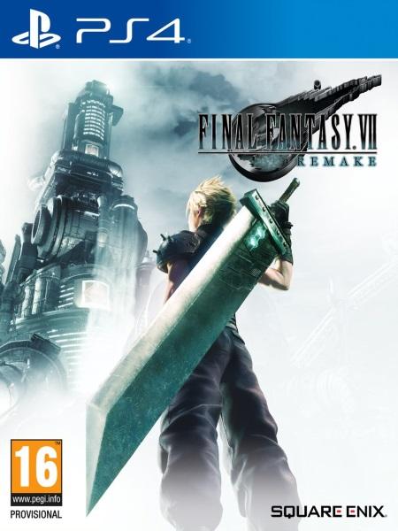 Final Fantasy VII Remake P4 front cover