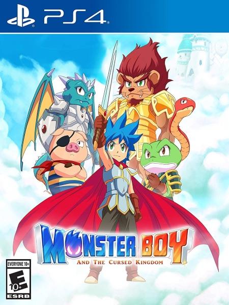 Monster Boy and the Cursed Kingdom P4 front cover