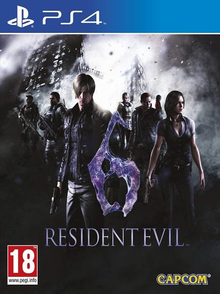 Resident Evil 6  P4 front cover