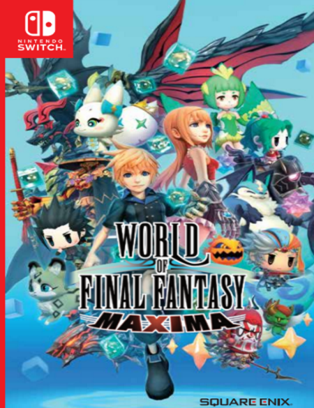 World of Final Fantasy Maxima NSW front page