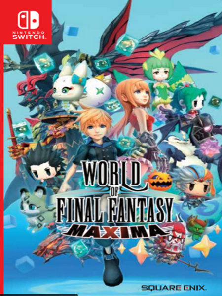 World of Final Fantasy Maxima NSW front page